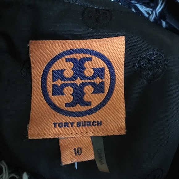 EUC Tory Burch Petula Tweed Sleeveless Sheath Dress (Size 10) - Picture 2 of 8